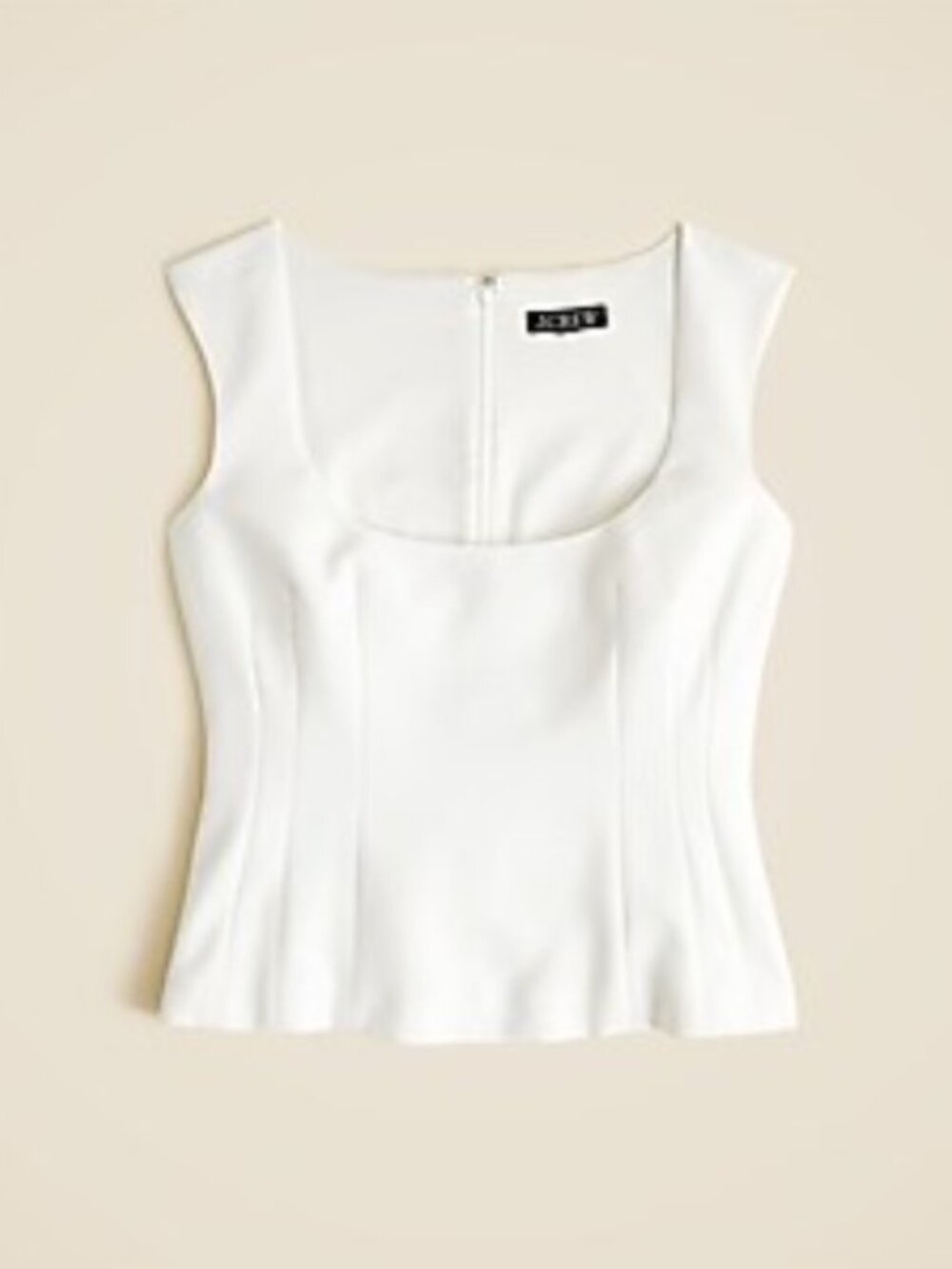 J. Crew Wide scoop (ivory)
